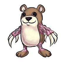 Feejit is another circa 1999 Kreature design that I dusted off and updated.