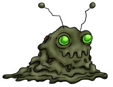 Littervore is my take on the classic “living blob of garbage” monster archetype. Pollution monsters tend to be born from filth (eg: Hedorah.) For my take on the idea I decided to create a monster that cleans it up instead. Littervore