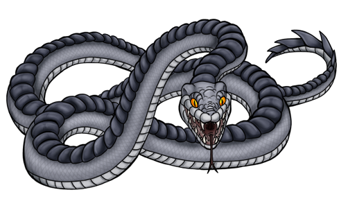 Oscar's colour scheme was inspired by the Dragon Snake, which looks almost like a real-life Scuthon. I was going to make this the default Scuthon colour scheme but decided to use it for Oscar specifically. Anerythristics are similar to albinos, but lack red pigmentation rather than melanin. Oscar01