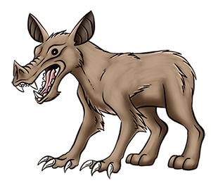 I was inspired by old pictures of dog breeds, which showed how different they used to look compared to their descendants. I chose to give Minnidar this treatment because it has very exaggerated features.