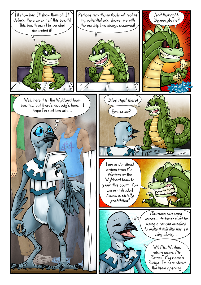 This is how Wally can talk without blowing his cover; most people just assume it's a parlor trick.